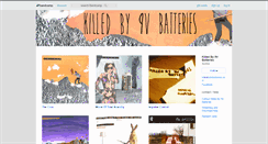 Desktop Screenshot of killedby9vbatteries.bandcamp.com