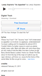 Mobile Screenshot of leezysoprano.bandcamp.com