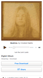 Mobile Screenshot of crookedsaints.bandcamp.com