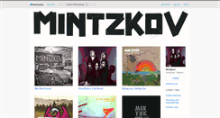 Desktop Screenshot of mintzkov.bandcamp.com