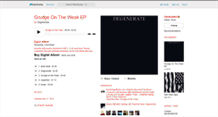 Desktop Screenshot of degenerate.bandcamp.com