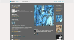 Desktop Screenshot of anthonysimon.bandcamp.com