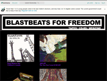 Tablet Screenshot of blastbeatsforfreedom.bandcamp.com