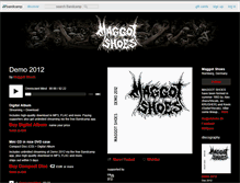 Tablet Screenshot of maggotshoes.bandcamp.com