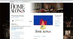 Desktop Screenshot of homealones.bandcamp.com
