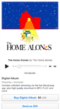 Mobile Screenshot of homealones.bandcamp.com