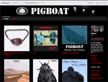 Tablet Screenshot of pigboat.bandcamp.com