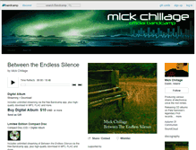 Tablet Screenshot of mickchillage.bandcamp.com