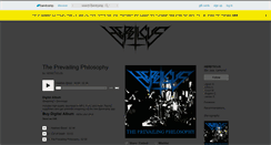 Desktop Screenshot of hereticus.bandcamp.com