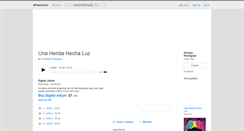 Desktop Screenshot of pamelarodriguez.bandcamp.com