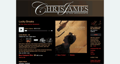 Desktop Screenshot of chrisjames.bandcamp.com