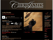 Tablet Screenshot of chrisjames.bandcamp.com
