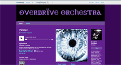 Desktop Screenshot of overdriveorchestra.bandcamp.com