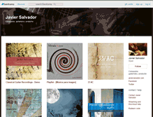 Tablet Screenshot of javiersalvador.bandcamp.com