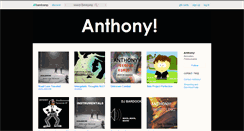 Desktop Screenshot of anthonyclarkson.bandcamp.com