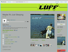 Tablet Screenshot of luff.bandcamp.com