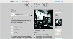 Desktop Screenshot of household.bandcamp.com