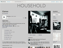 Tablet Screenshot of household.bandcamp.com