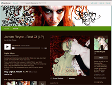 Tablet Screenshot of jordanreyne.bandcamp.com