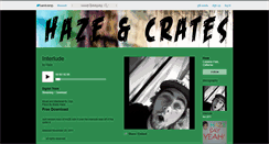 Desktop Screenshot of hazeandcrates.bandcamp.com