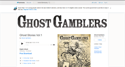 Desktop Screenshot of ghostgamblers.bandcamp.com