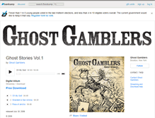 Tablet Screenshot of ghostgamblers.bandcamp.com