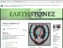 Tablet Screenshot of earthstonez.bandcamp.com