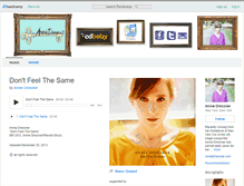 Tablet Screenshot of anniedressner.bandcamp.com