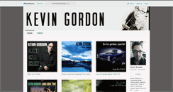 Desktop Screenshot of kevingordon.bandcamp.com