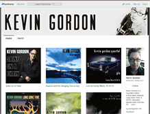 Tablet Screenshot of kevingordon.bandcamp.com