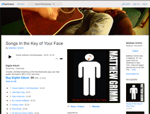 Tablet Screenshot of matthewgrimm.bandcamp.com
