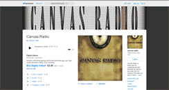 Desktop Screenshot of canvasradio.bandcamp.com