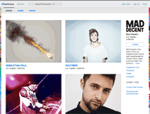 Tablet Screenshot of maddecent.bandcamp.com