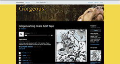 Desktop Screenshot of gorgeous.bandcamp.com