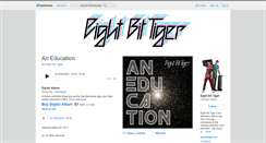 Desktop Screenshot of eightbittiger.bandcamp.com