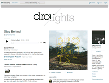 Tablet Screenshot of droughts.bandcamp.com