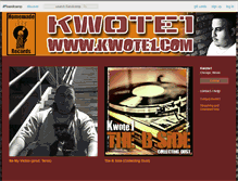 Tablet Screenshot of kwote1.bandcamp.com