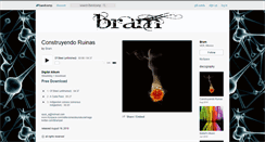 Desktop Screenshot of bram.bandcamp.com