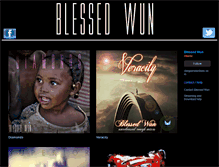 Tablet Screenshot of blessedwun.bandcamp.com