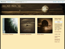 Tablet Screenshot of brokenharbour.bandcamp.com