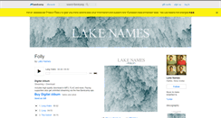Desktop Screenshot of lakenames.bandcamp.com