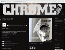 Tablet Screenshot of chrome.bandcamp.com