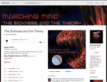 Tablet Screenshot of marchingmind1.bandcamp.com