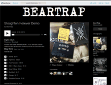 Tablet Screenshot of beartrap.bandcamp.com