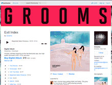 Tablet Screenshot of grooms.bandcamp.com