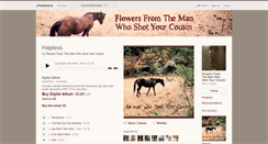 Desktop Screenshot of flowersfromthemanwhoshotyourcousin.bandcamp.com