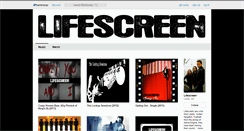 Desktop Screenshot of lifescreen.bandcamp.com