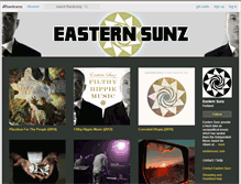 Tablet Screenshot of easternsunz.bandcamp.com