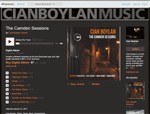 Tablet Screenshot of cianboylan.bandcamp.com