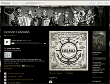 Tablet Screenshot of losfandangos.bandcamp.com